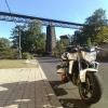 Droga motocykl hrob--litvinov- photo