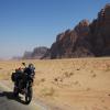 Droga motocykl wadi-rum- photo