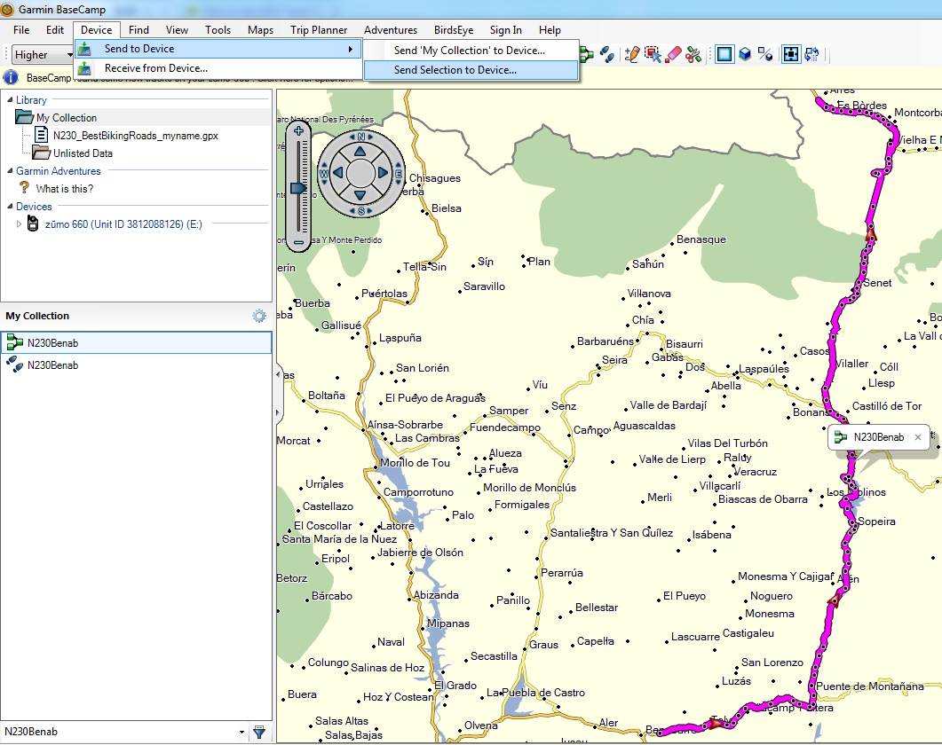 Use Basecamp with BestBikingRoads