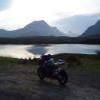 Droga motocykl a894--inchnadamph-- photo