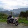 Droga motocykl a894--inchnadamph-- photo