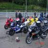 Droga motocykl knutstorp-race-track-sweden- photo