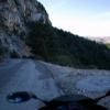 Droga motocykl plativola--theriso- photo