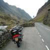 Droga motocykl a4086--capel-curig- photo