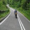 Droga motocykl a84--doune-- photo