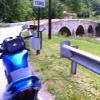 Droga motocykl sharpsburg--harpers-ferry- photo