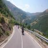 Droga motocykl north-west-albania- photo