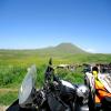 Droga motocykl armenian-landscape--martuni- photo