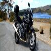 Droga motocykl myponga-reservoir-- photo