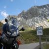 Droga motocykl albula-pass--tiefencastel- photo