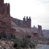 Droga motocykl arches-national-park-- photo