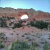 Droga motocykl arches-national-park-- photo