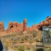 Droga motocykl arches-national-park-- photo
