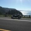Droga motocykl coastal-mountains- photo