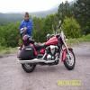 Droga motocykl talamina-scenic-drive- photo