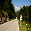 Droga motocykl raccolana--sella-nevea- photo