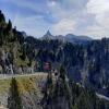 Droga motocykl somport-to-pierre-st- photo