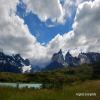 Droga motocykl torres-del-paine- photo
