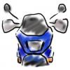 Motorcycle Traveller Avatar Image